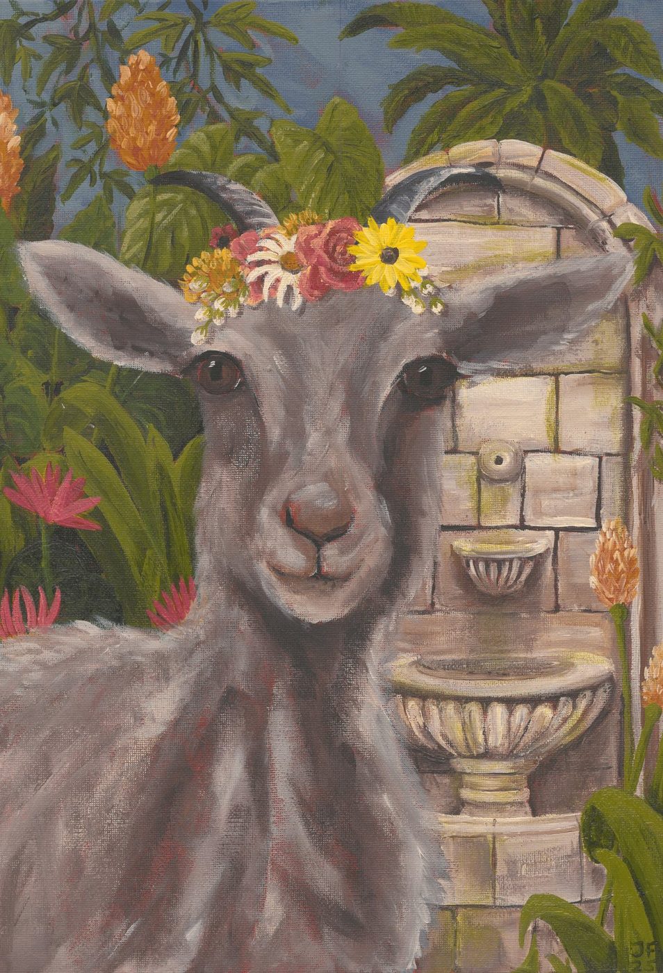 Ziega Kahlo von Johanna Freund