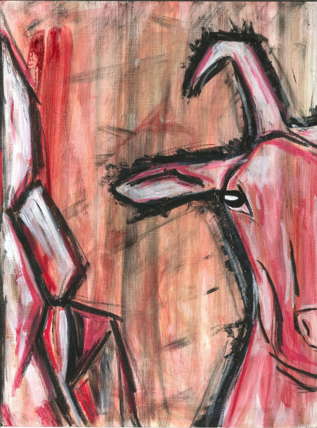 Bergziege von Stephanie Jacoby