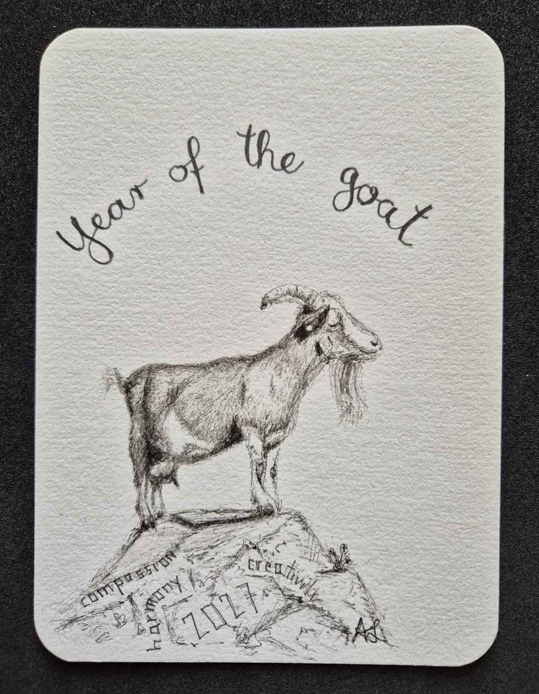 Goat welfare von Alexandra (Xela) Lüddecke